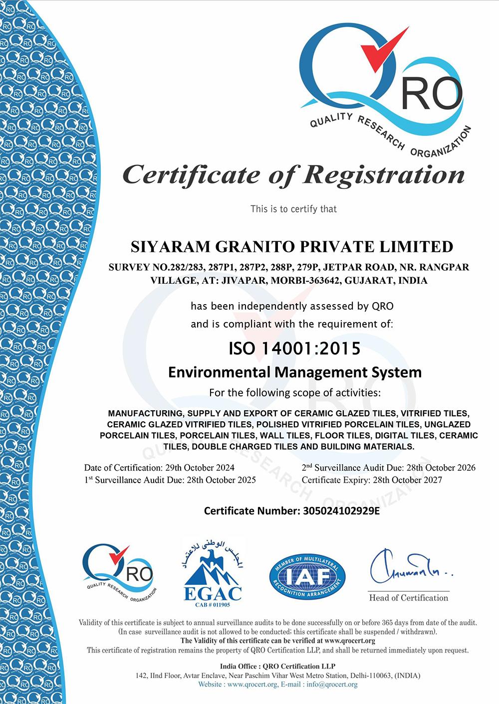 ISO 14001:2015
